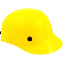 SAS Safety 7160-07 Bump Cap with 4-Point Adjustable Pinlock, Yellow
