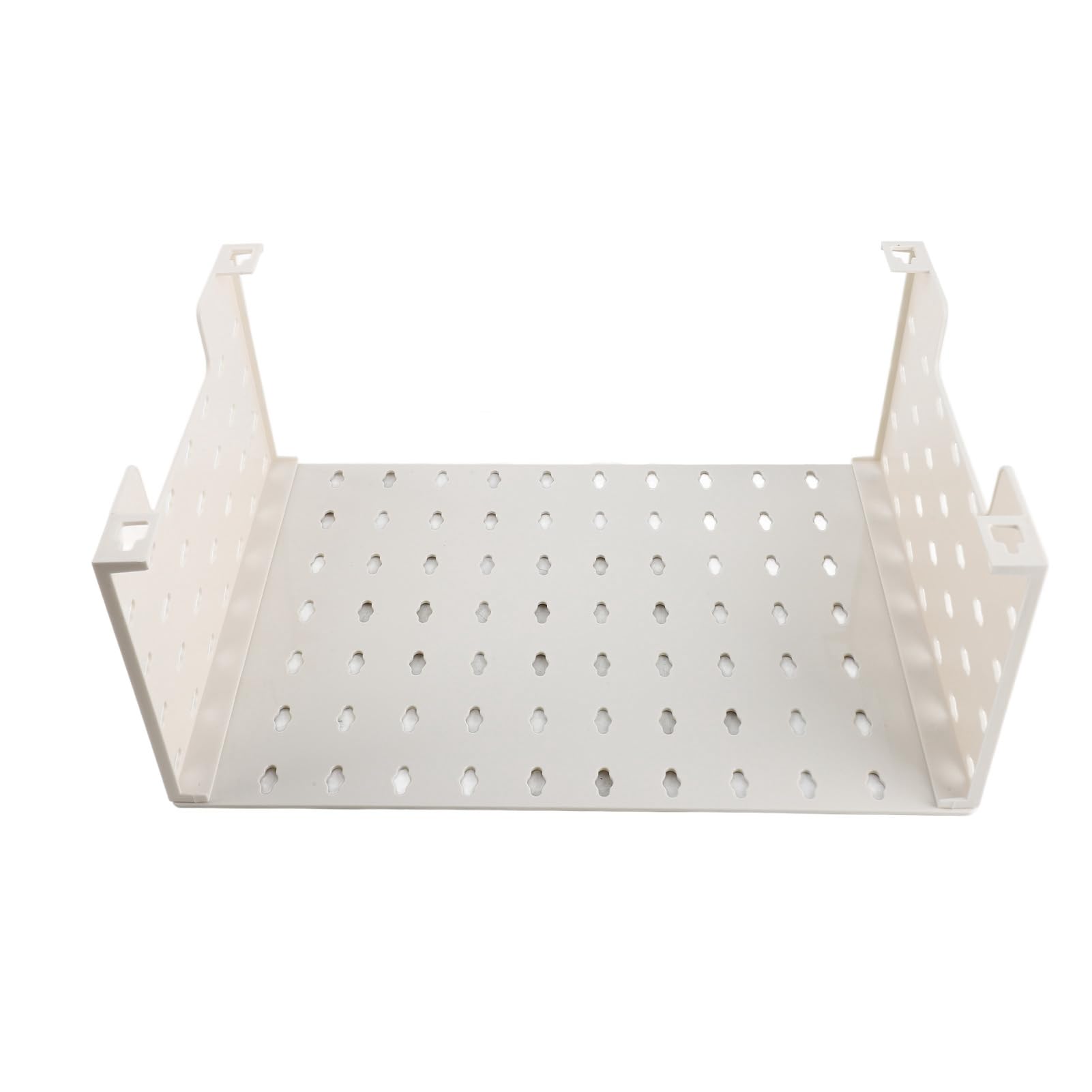 Pssopp Pannello Forato da Parete, Kit per Montaggio a Muro con Custodia per Tubi Caldaia e Cuscinetti Autoadesivi per Organizzazione Bagno e, Grande