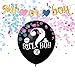 Produktbild Amycute Baby Shower Party Girl Dekoration Set Boy or Girl Banner und Geschlecht Offenbaren Ballons Set für Baby Shower Baby Dusche Girlande Dekoration, Party Foto Requisiten und Baby Deko.