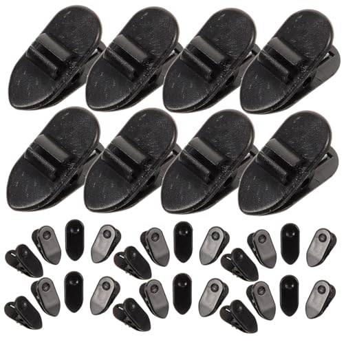 PHENOFICE 100piezas Clips Resistentes para Cable De Micrófono y Auriculares Organizador De Cable