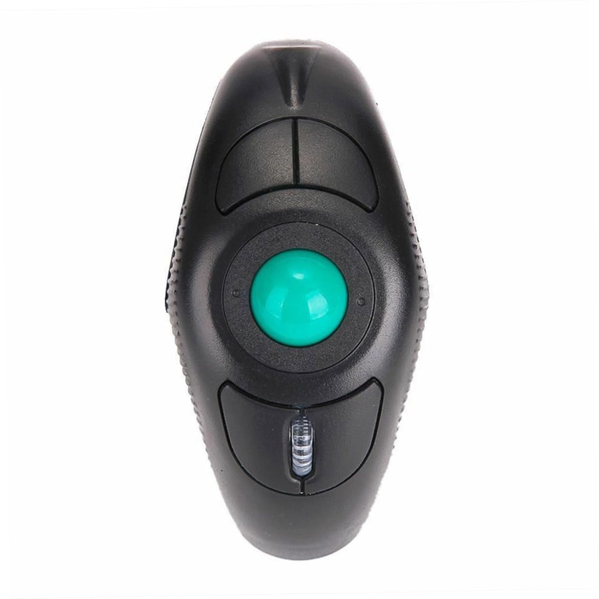 2.4g Bezprzewodowa Mysz Trackball z Kontrolą Kciuka Ergonomiczna Myszka Ręczna Usb Do Laptopów Wygodne Użytkowanie Zmniejsza Zmęczenie Dłoni i Oczu Kolor Czarny