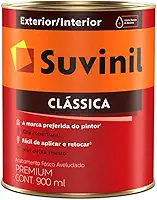 Tinta Suvinil para parede latex PVA classica 0,9L - Branco neve - 53362452