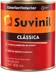 Tinta Suvinil para parede latex PVA classica 0,9L - Branco neve - 53362452