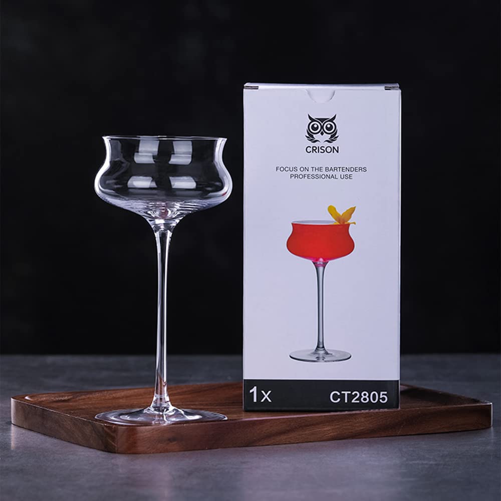 Amazon.co.jp: カクテルグラス 2点セット 薄い クリスタルガラス 140ml 