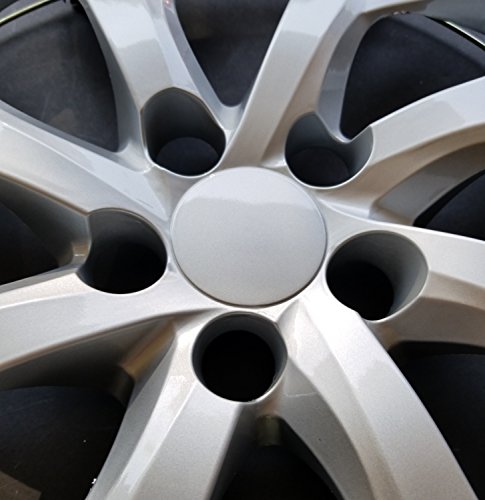 Marrow One New Wheel Cover Hubcap Replacement Fits 2017-2018 Toyota Corolla Le; 16 Inch; 16 Spoke; Silver Color; Plastic #TOP2