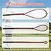 NGBHM Golf Rope Swing Trainer, Golf Swing Training Aid to Improve Speed, Accuracy, Rhythm, Flexibility and Strength, Portable Golf Training Tool for Indoor/Outdoor Practice
