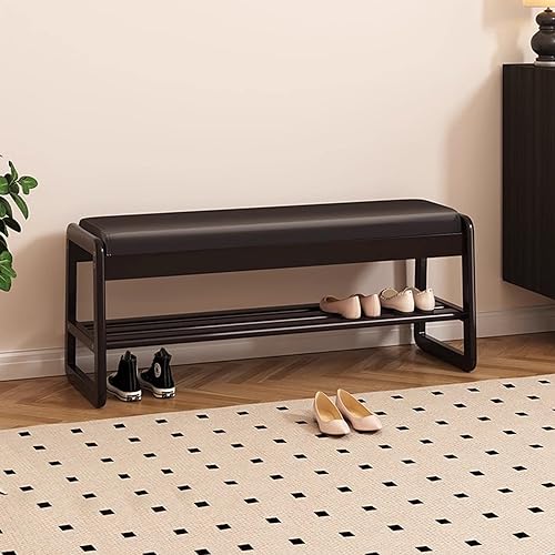 Meuble étagère à chaussures en bois compact pour libérer les entrées étroites