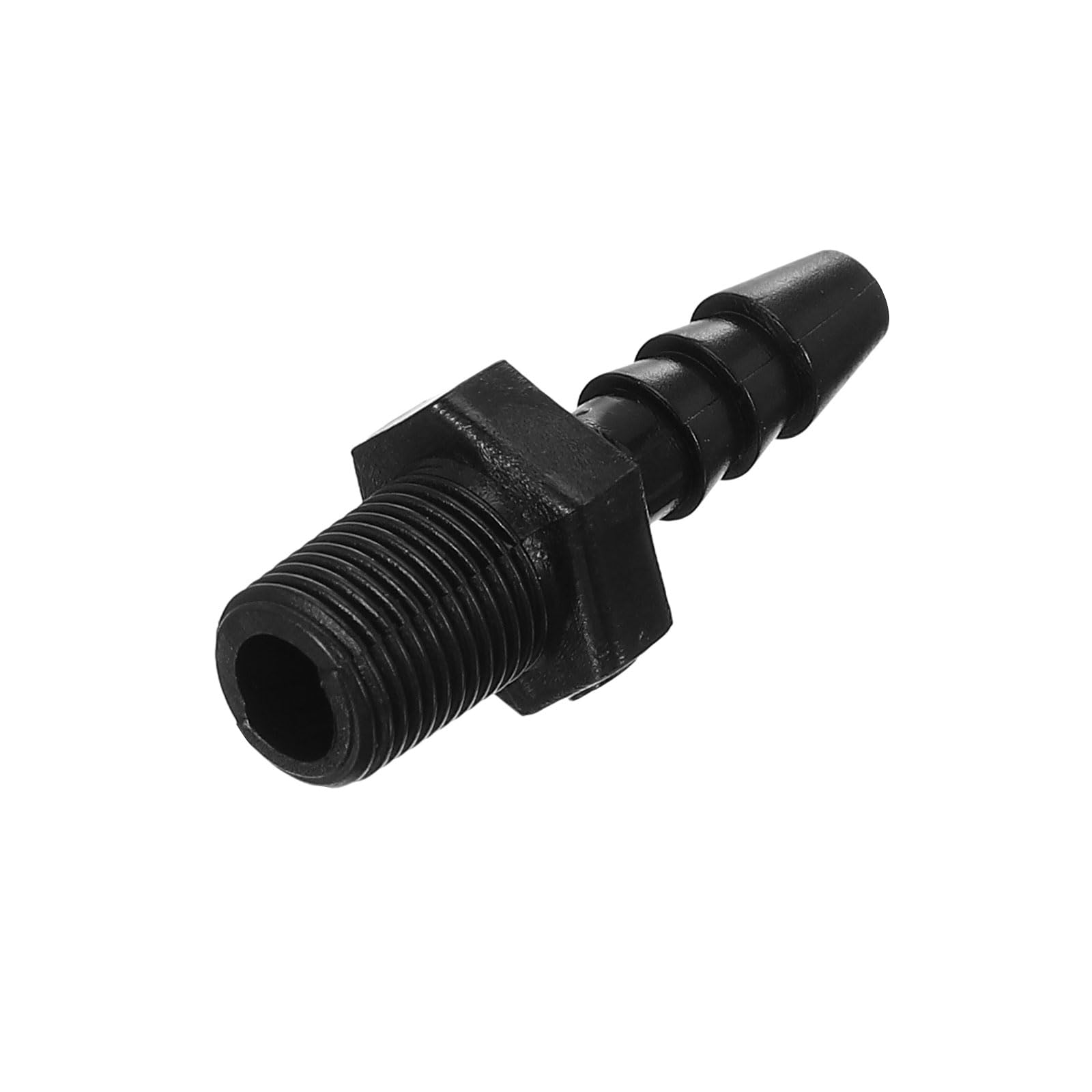 PATIKIL 3/16" Barb x 1/8" NPT Male Connector, 20 Pcs Plastic Hose Barb Fitting Industrial Hose Barb to Pipe Fitting Connect - Image 4