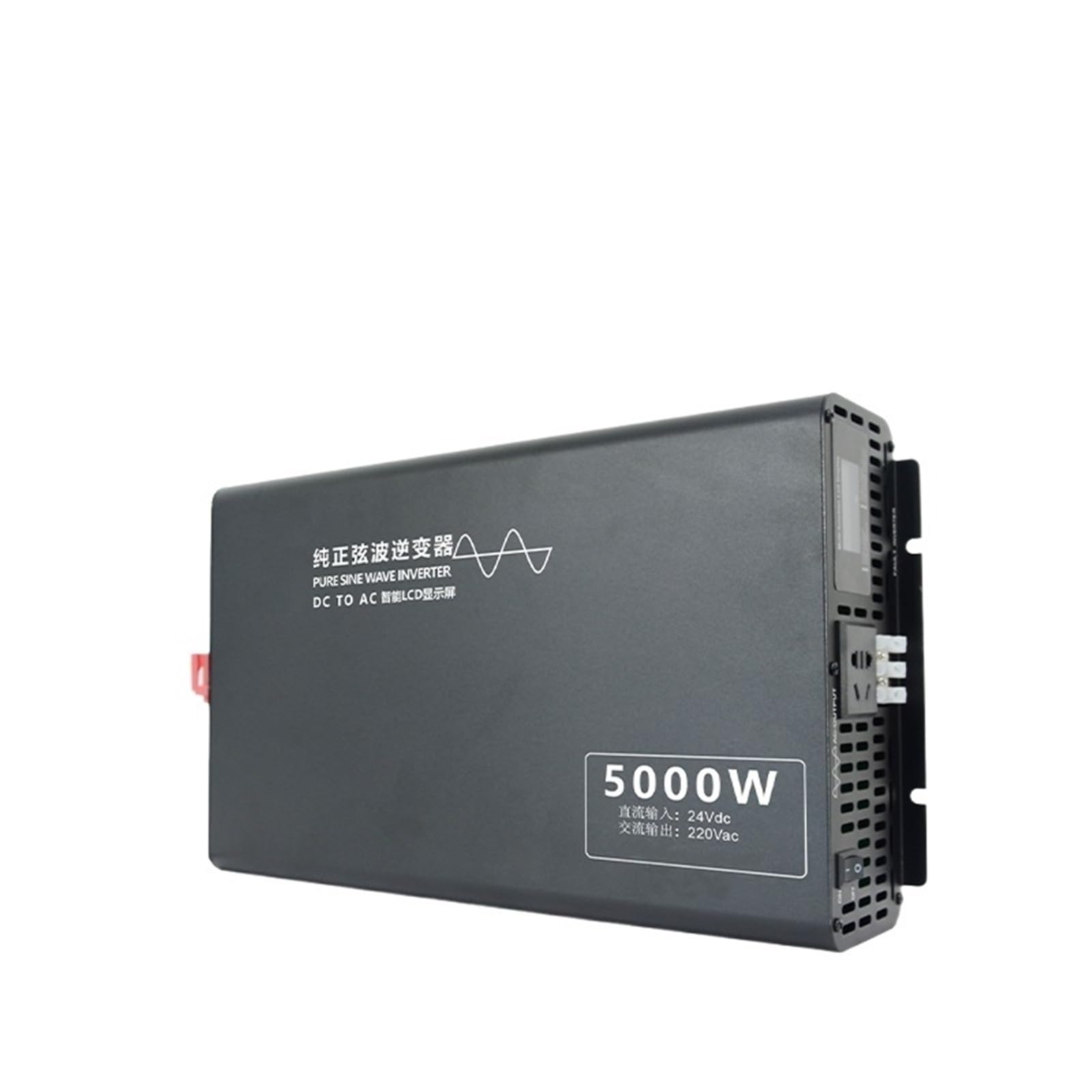 Inversor de Potencia de Onda sinusoidal Pura, 5000w, 12v, 24v, 48v, 60v, 72v, 84v CC a 100v, 110v, 120v, 220v, 230v, 240v CA(5000W 50HZ,24V(20-30VDC)_100VAC)