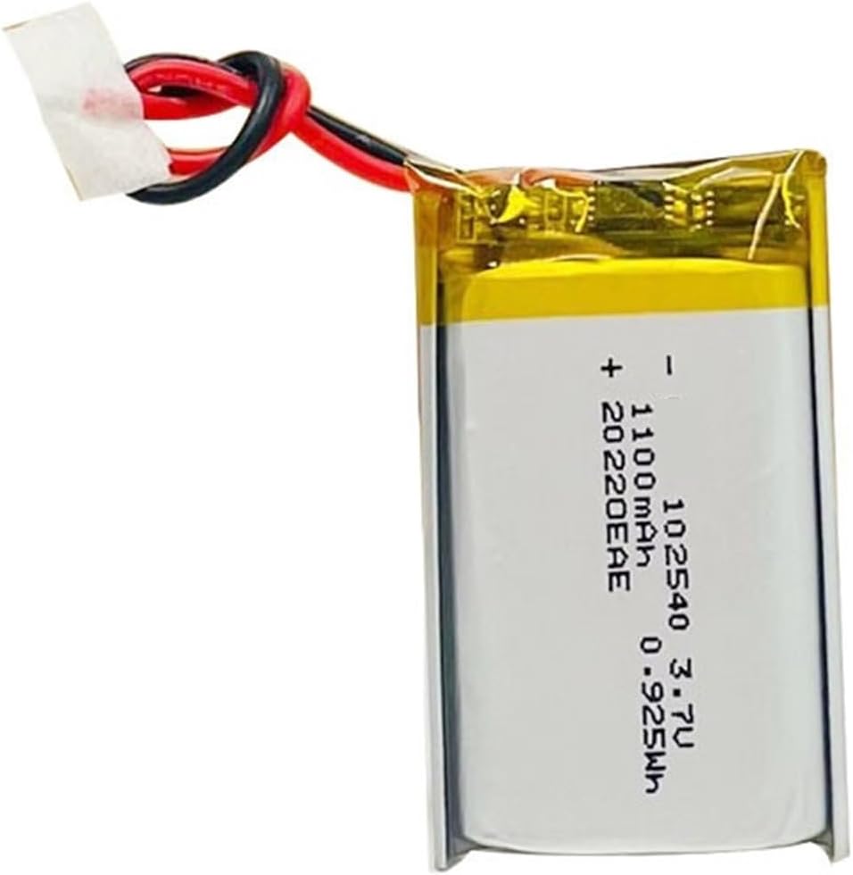 102540 3.7v 1100mah 1PCS