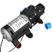 Diaphragm Pump, 12V 8L/Min High Pressure Self Priming Water Pump with Average Working Pressure 100psi for Wash Home Use, DC 100W