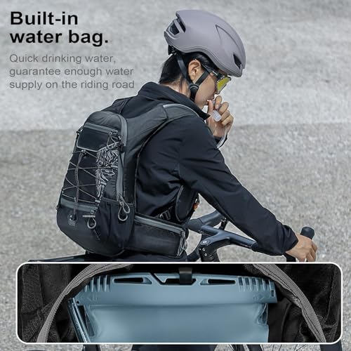 Sac à dos d'hydratation étanche 16L avec poche à eau pour running