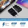 Snabba USB-laddningsadaptrar för Samsung Galaxy S22/S21/S20/S10/S10E/S6/S7/S8/S9/Edge/Plus/Active/A13/A15/A72/A53 5G, Note 5/8/9, Google Pixel 2/3/XL och andra smartphones/enheter #2