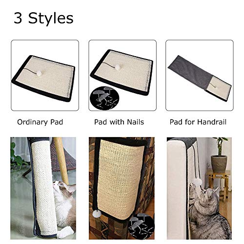 Baugger - Cat Scratcher Gato Scratch Pad Cat Nail Guarnição Mobiliário Protetor Anti-scratch Cat Tra