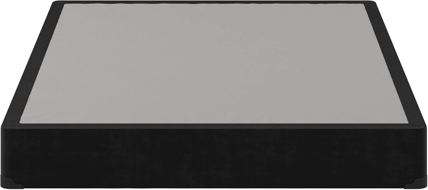 Kingsdown Wood Foundation 8 Inch Standard Profile, Twin XL, Black, Gray