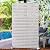 6FT Outdoor Metal Privacy Screen – Decorative Privacy Fence and Room/Garden Divider, Weather-Resistant Freestanding Panel with Stand, Durable Steel for Patio, Garden, Balcony, or Backyard