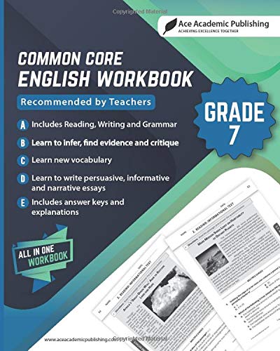 Common Core English Workbook: Grade 7 English Common Core English Workbook: Grade 7 English