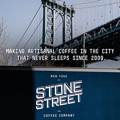 Stone Street Cold Brew Decaf Coffee Beans, Swiss Water Process, Low Acid, 100% Arabica, Gourmet Coffee, Medium Roast, Whole Bean, 5 Lb #TOP7