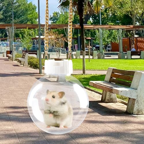 Bothyi Gaiola de transporte para hamster, bolsa de transporte para porquinhos da índia, estojo de vi