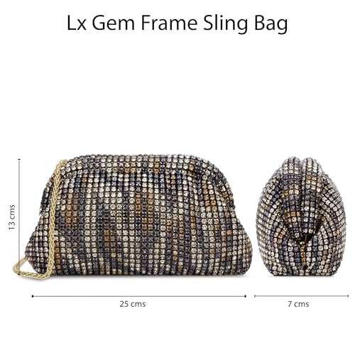 Image of Lavie Luxe Women's Frame Cross Body Sling Bag | Ladies Purse Handbag | Gift for Women