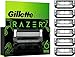 Produktbild Gillette Labs Rasierklingen, 6 Ersatzklingen für Nassrasierer Herren und Heated Razor mit Reinigungs-Element, Razer Limited Edition