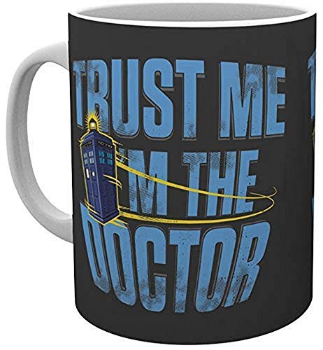 GB eye Taza de Doctor Who Trust Me Cover
