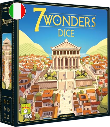 Asmodee - 7 Wonders Dice Roll & Write board game