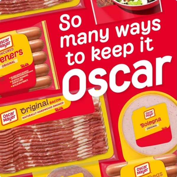 Miniatura 5 de Salutem Vita - Oscar Mayer Original Bacon 12 horas de madera natural ahumado, 16 onzas - Paquete de 3
