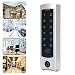 753 Door Keypad, 125KHz Password Card Reader, Electronic Keypad Door Lock, with Backlit Keyboard,Easy to Install, for Home Office Buildings