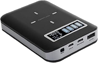 Jorzer Caricabatterie Portatile Power Bank Usb Wireless 18650 Batteria Display Lcd a Batteria Affermazione Rapida Caricabatterie Jorzer Caricabatterie Portatile Power Bank Usb Wireless 18650 Batteria Display Lcd a Batteria Affermazione Rapida Caricabatterie