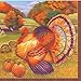 Festive Turkey Dinner Napkins