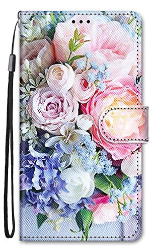 Dcjlbo Cover per Xiaomi Redmi 14C Custodia Cover in Pelle Portafoglio a Libro con Pellicola Vetro Temperato Porta Carte Magnetica Cover Flip Case Cuoio Antiurto Custodia-Blu