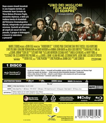 Blu-Ray Thunderbolts con tarjeta coleccionable incluida 3