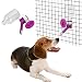 Pssopp Hanging Automatic Pet Water Bottle, ABS Pet Drinking Bottle, No Drip, Cat Dog Rabbit, Purple, 171g, 20cm/7.87inch