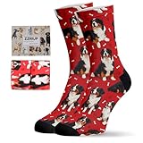 ZZRIUP Bernese Mountain Dog Socks for Women & Men, Dog Lover Gifts