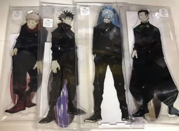 受注生産呪術廻戦 アクリルメガ(MEGA)フィギュア4体セット