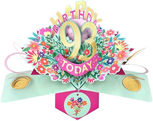 Happy 40th Birthday 40 Today Pop-Up Greeting Card Love Kate's Pop Up Cards Her POP215MC40 POP215MC40
