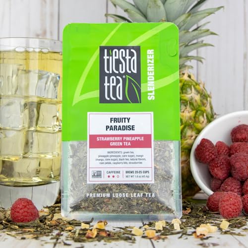image for Tiesta Tea - Fruity Paradise | Loose Leaf | Strawberry Pineapple Green