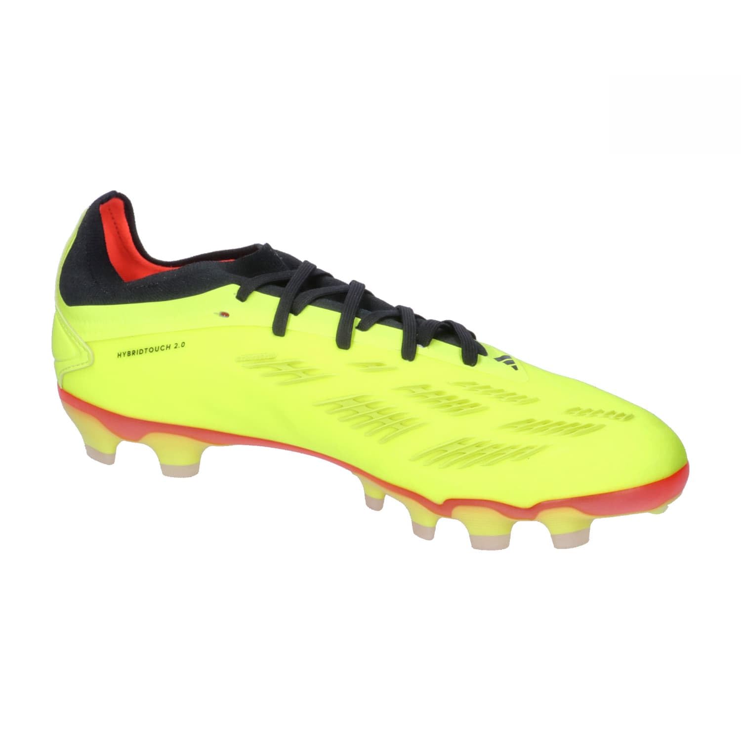 adidas MDK14 Predator 24 Pro Zapatos de Fútbol para HG/AG Y Césped Artificial Equipo Amarillo Solar/Núcleo Black/Solar Rojo (IG7732) 28.5CM, Equipo Solar Amarillo Núcleo Negro Ig7732, 44 2/3 EU