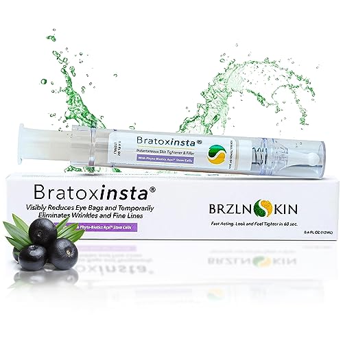 Brzlnskin Instalift Instant Wrinkle Filler | Anti Aging Skin Tightening Eye Serum | Best Cream For Face Lift Deep Wrinkles Remover | Stem Cell Formula Mouth Forehead Rapid Repair | Under Eye Brightener Bags Eraser 12Ml #TOP16