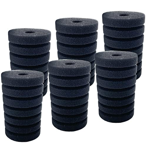 RedBeryl スポンジフィルター XY-2830用 XY-2831用 交換用 水槽 ろ過装置 取替え 水草 シングル ダブル スポンジ フィルター (交換用フィルター(小) 6個)