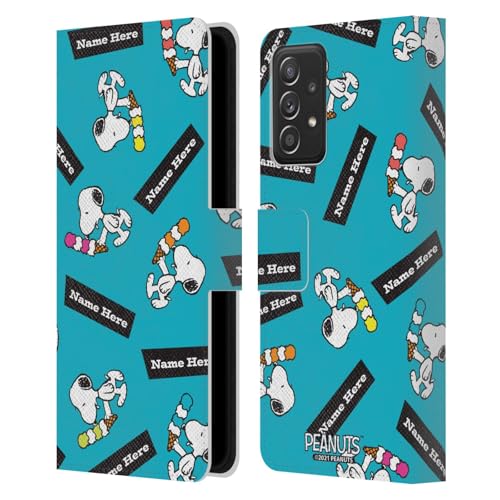 Housse Portefeuille Galaxy A52 Évite les Rayures Étui Snoopy Antichoc