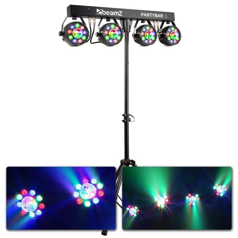 BeamZ 153.240 stroboscopio&luce da discoteca Proiettore laser da discoteca Nero