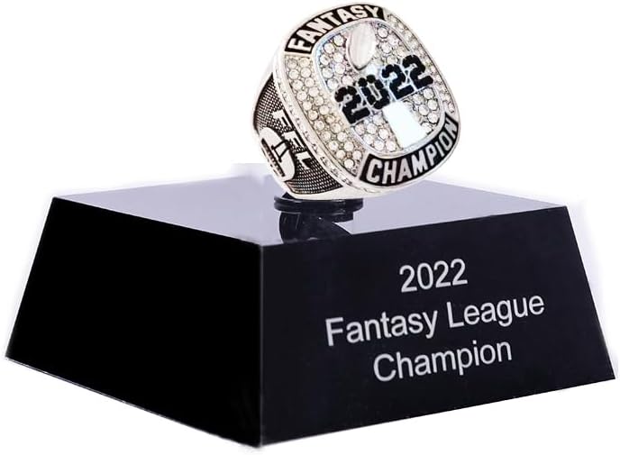 Fantasy Football Championship Ring 2022 FFL Champion Ring