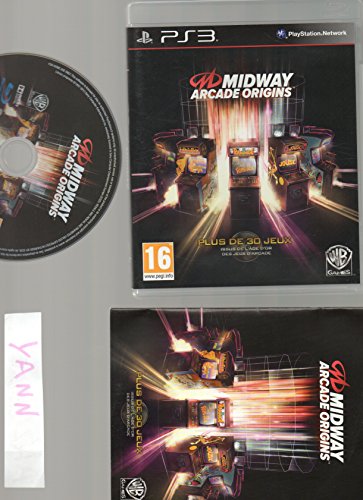 Midway Arcade Origins jeu PS3 pour console de salon rétro
