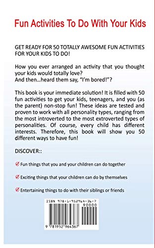 Fun Activities to Do with Your Kids: Includes 50 Fun Things to Do for Parents and Children - Image 2