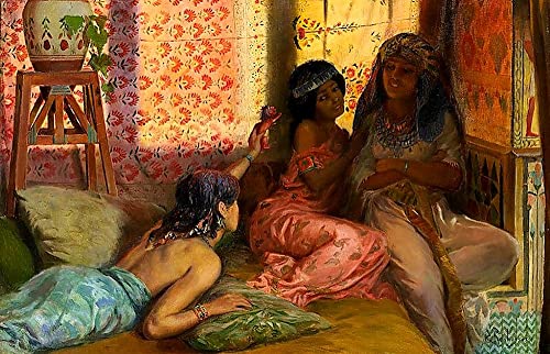 Impression d'affiches Georges Antoine Rochegrosse Toile 60x90cm Art