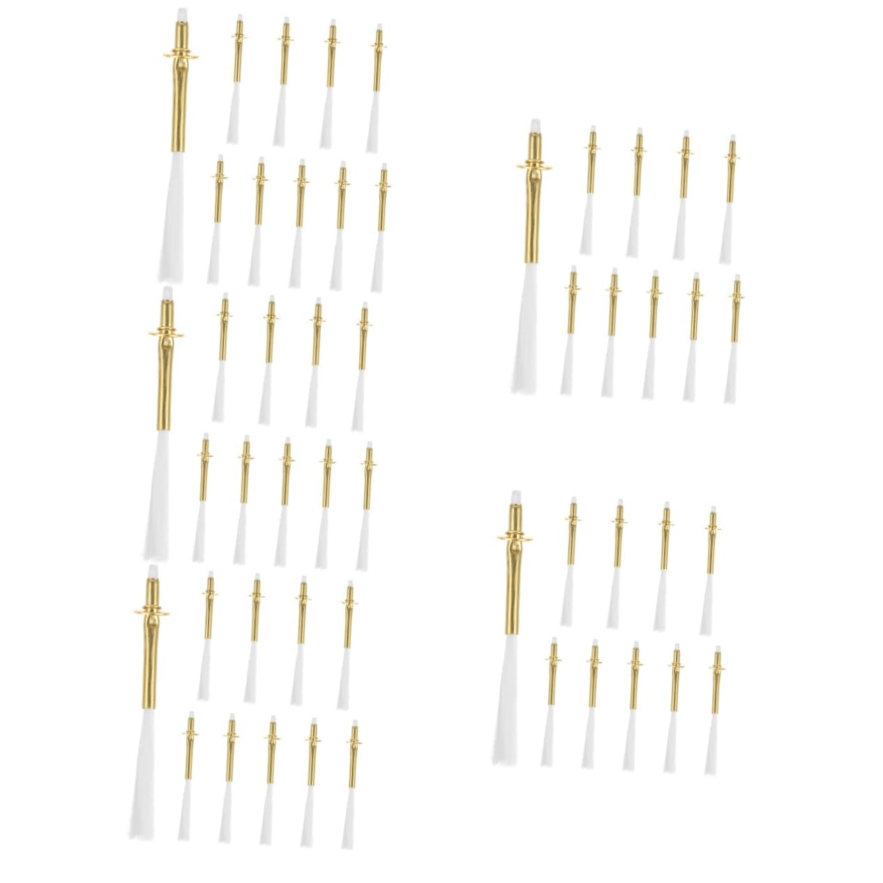 VILLCASE 30pcs Indoor Oil Lamp Wick Replacement Professional Portable Wick for Kerosene Lanterns and for Projects and Lighting Needs