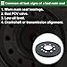 Motoforti Crankshaft Oil Seal Main Seal for JEEP CHEROKEE KJ 2002-2007 No.5066756AA