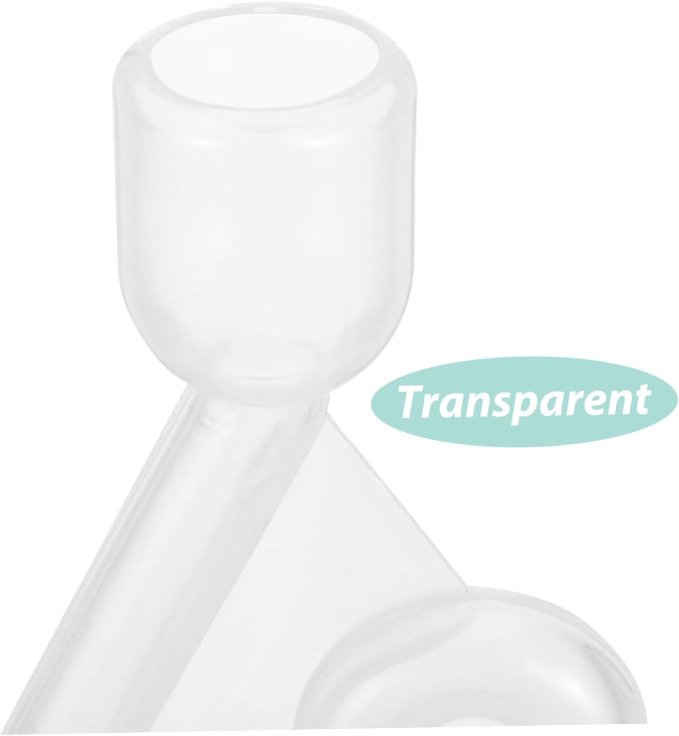 Fermentation Airlock 3 Sets S Shape Silicone PP One Way Sealing